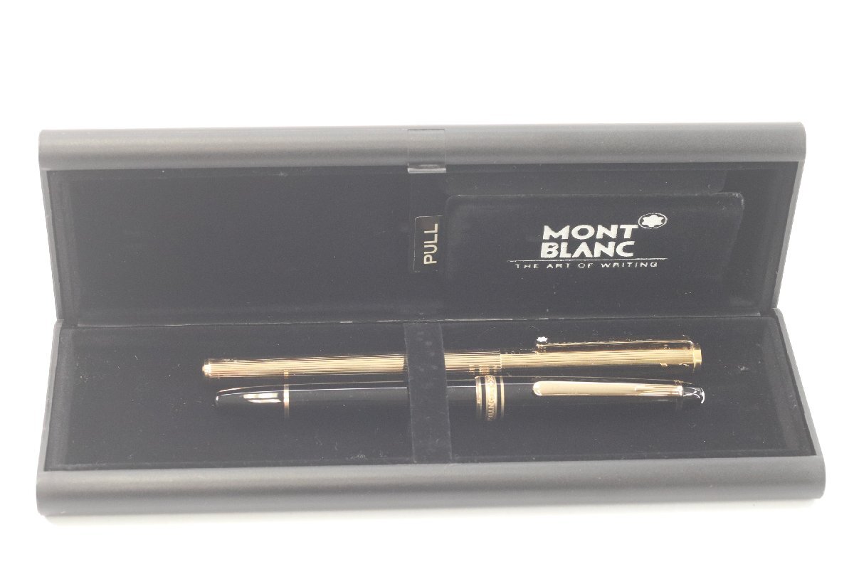 【2点】 MONTBLANC モンブラン 万年筆 マイスターシュテュック 4810 ペン先 14K 585 刻印 文具 筆記用具 3615-B拍卖