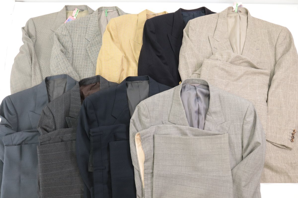 【14点】Christian Dior クリスチャンディオール スーツ ジャケット スラックス AB-6 A-6 含他 メンズ 服 まとめ売り 3640-NA拍卖