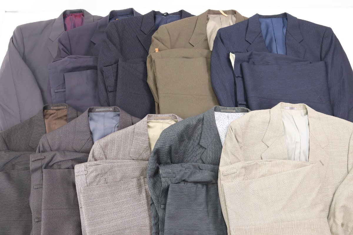 【19点】BALENCIAGA バレンシアガ × AZUMA 含他 スーツ ジャケット スラックス オーダー メンズ 服 まとめ売り 4530-NA拍卖