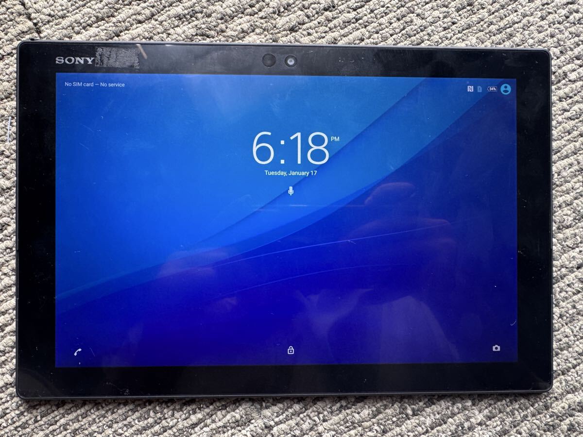 Xperia SONY Z4 タブレット ブラック Tab 32gb 動作確認済み拍卖