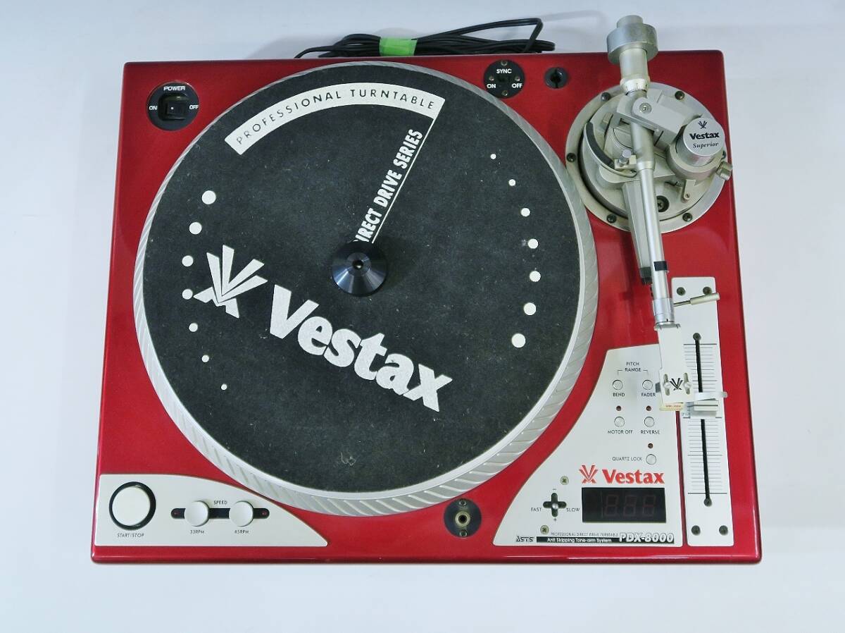 VESTAX/ベスタクス PDX-8000 ターンテーブル(1117 VR-5EE/レコードプレーヤー拍卖