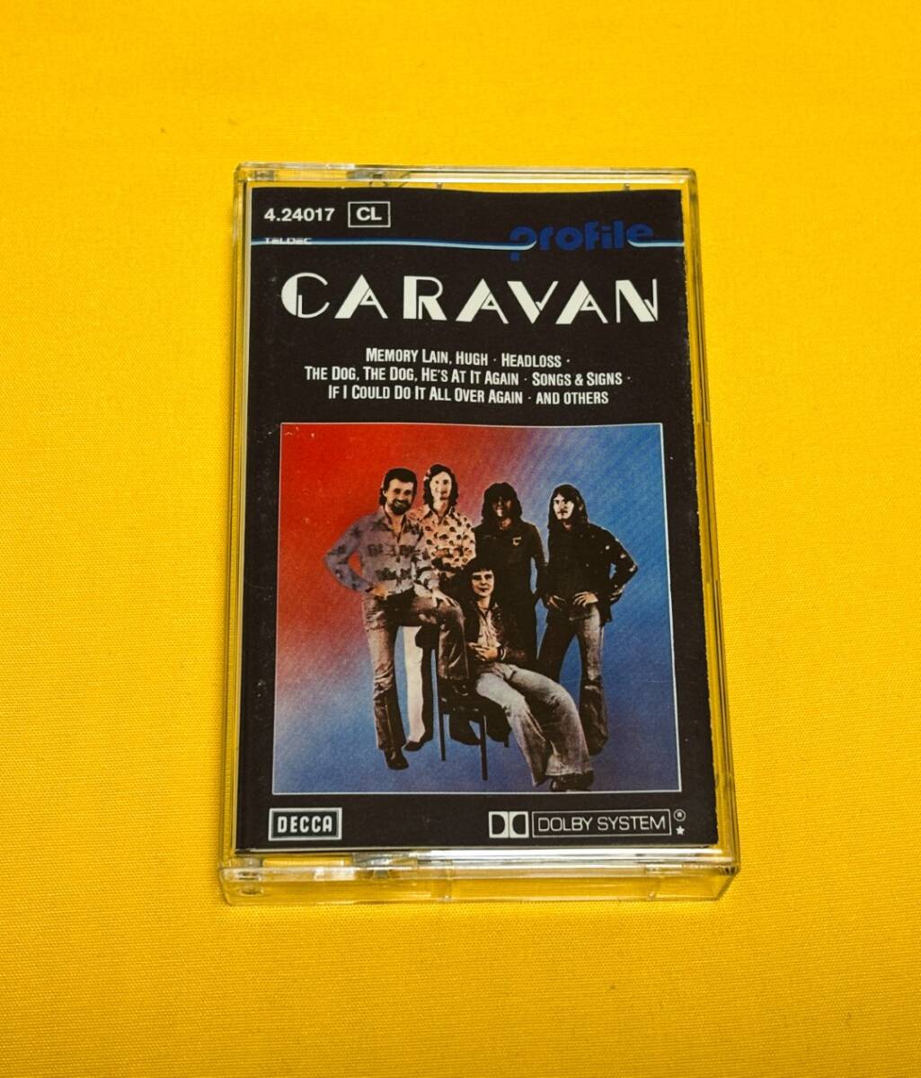 ◆ドイツORG カセットテープ◆ CARAVAN ◆UKプログレ/レアドイツDECCA独自盤! /テープ8本まで送料230円拍卖