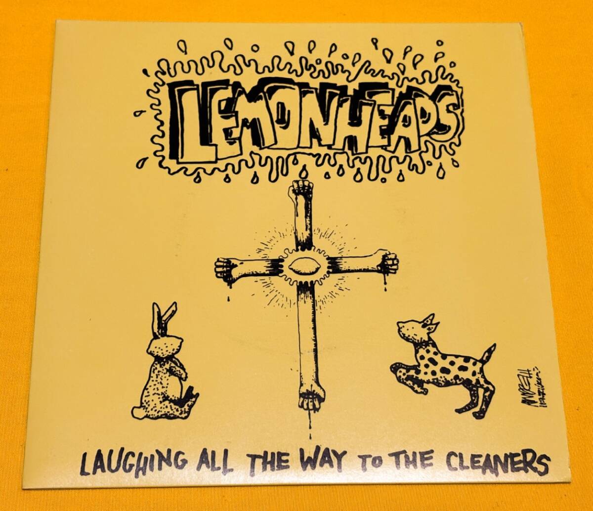 ◆US盤 EP◆ LEMONHEADS / LAUGHING ALL THE WAY TO THE CLEANERS ◆4曲入り1st EP再発盤 /EP10枚まで送料230円拍卖