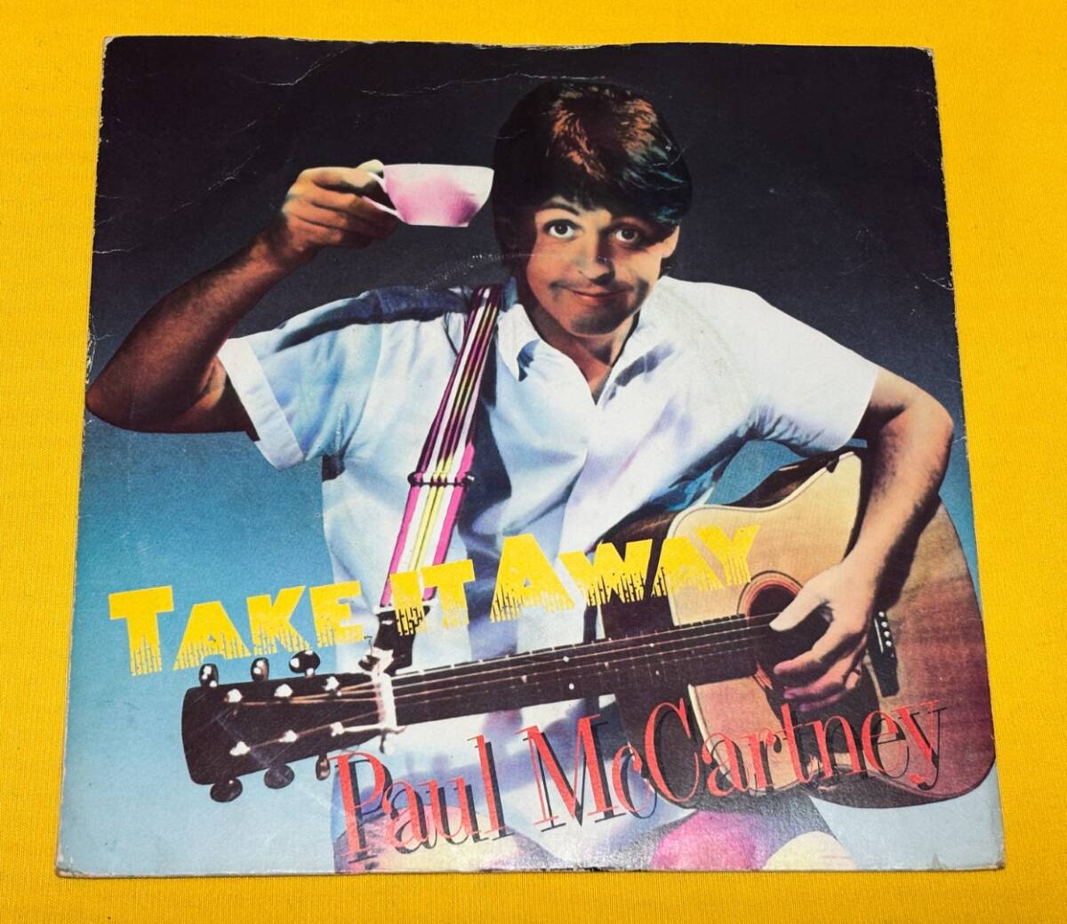 ◆UK ORG◆ PAUL McCARTNEY / TAKE IT AWAY ◆EP10枚まで送料230円拍卖