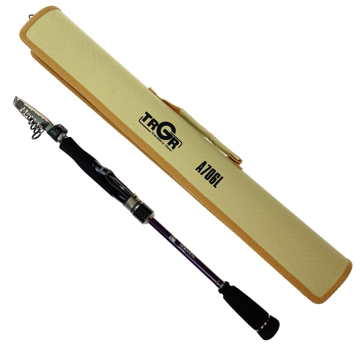 ## alpha tackle アルファタックル TRGR トラギア Aシャフト A706L ケース付き やや傷や汚れあり拍卖