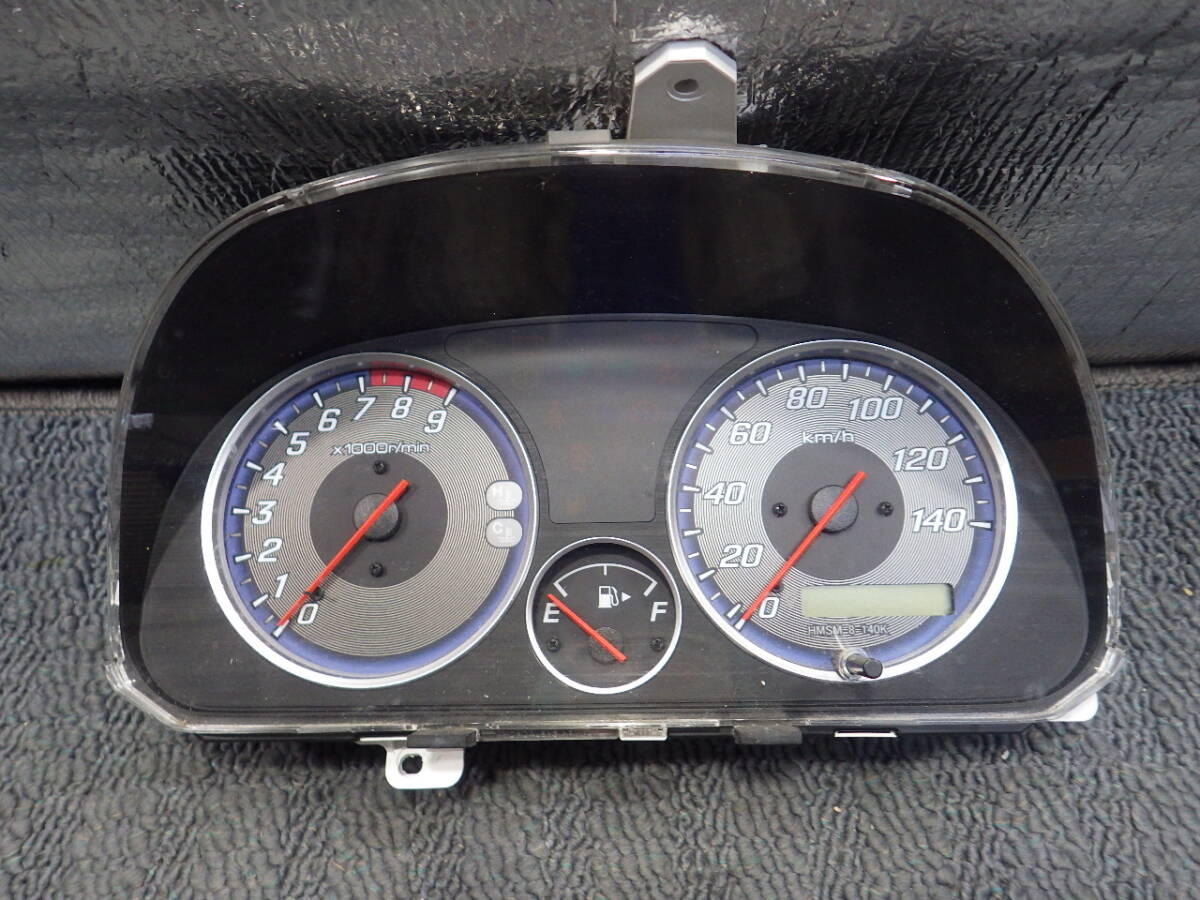 バモス HM1 HM2 バモスホビオ HM3 HM4 MJ1 MJ2 純正 メーター MT車用 78100-S3A-9710-M1 69279-500H HMSM-8-140K 10.3万キロ 即決 拍卖