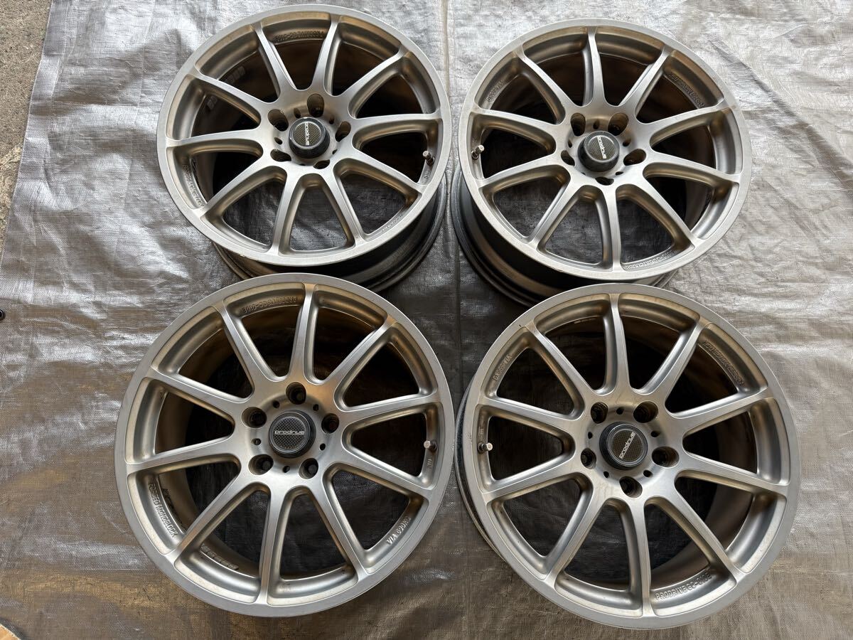 希少 ブリヂストン製 プロドライブ GC 010E 17×7.5j+48 5穴PCD114.3 4本 鍛造 FORGED 軽量 Prodrive レイズ 拍卖