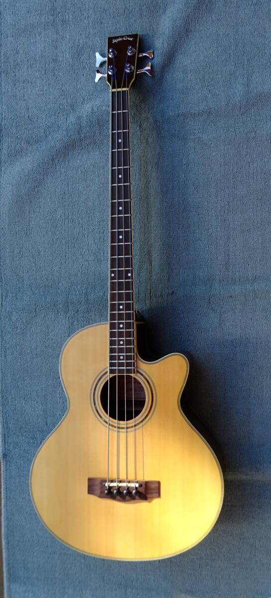 SepiaDrueアコースティックベース美品、1円スタート拍卖