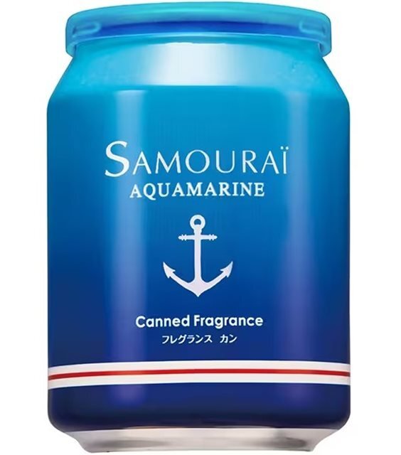 SPRジャパン 消臭芳香剤 SAMOURAI AQUAMARINE サムライ アクアマリン フレグランス カン 200g 1個/未開封品拍卖
