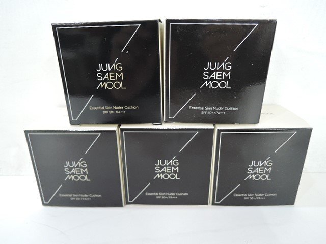 JUNG SAEM MOOL ジョンセンムル ファンデーション JSM エッセンシャル スキンヌーダークッション ♯ライト 本体+レフィル 経年保管/未使用拍卖