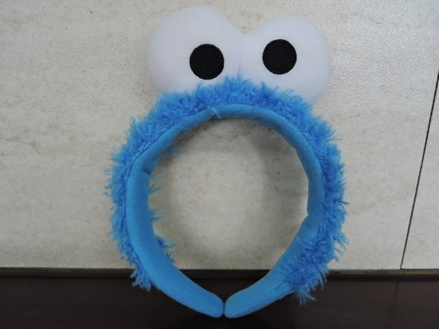 Universal Studios Japan ユニバーサルスタジオジャパン USJ セサミストリート クッキーモンスター カチューシャ/中古品拍卖
