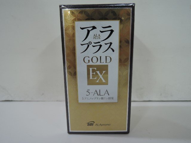 SBI ALApromo SBIアラプロモ 健康食品 サプリメント アラプラスGOLD EX アラプラスゴールドEX 60粒(約30日分) 賞味期限 2027.08/未開封 2拍卖