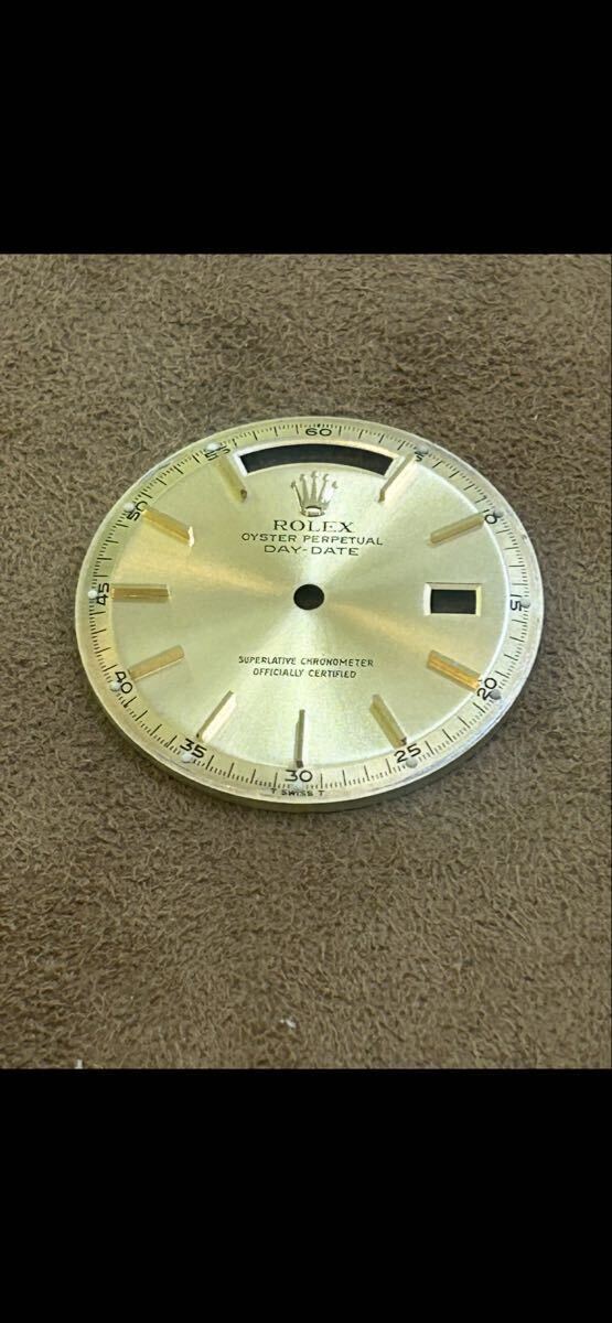 純正!本物!ロレックスデイデイト!型番1803用!ゴールドカラー!拍卖