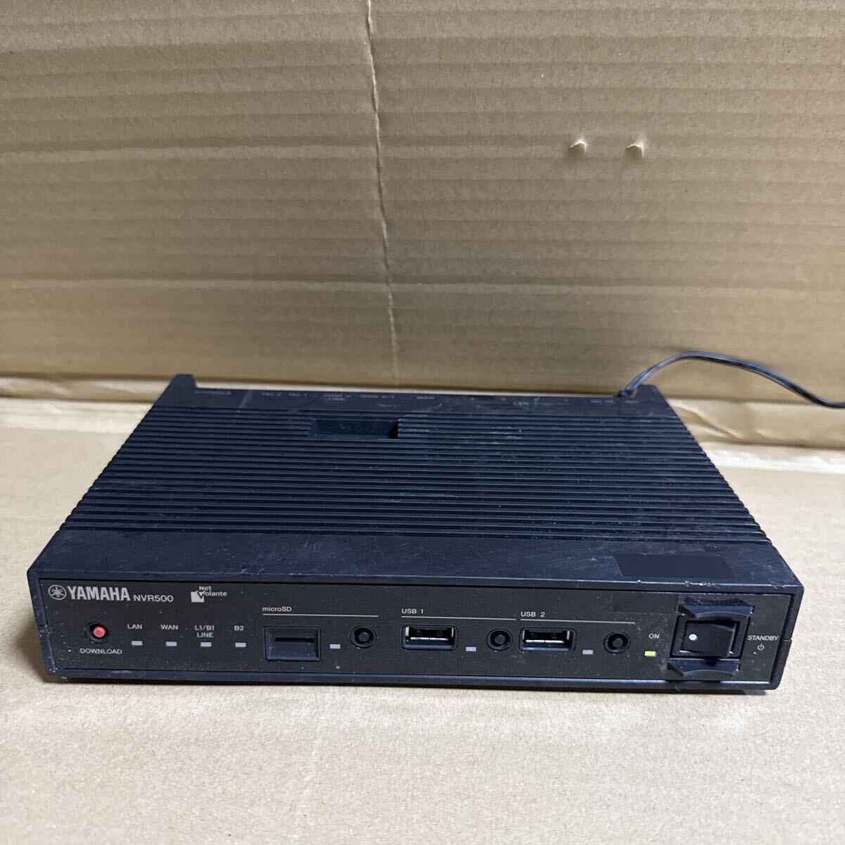(1-001)YAMAHA ブロードバンドVoIPルーターNVR500 通電OK拍卖