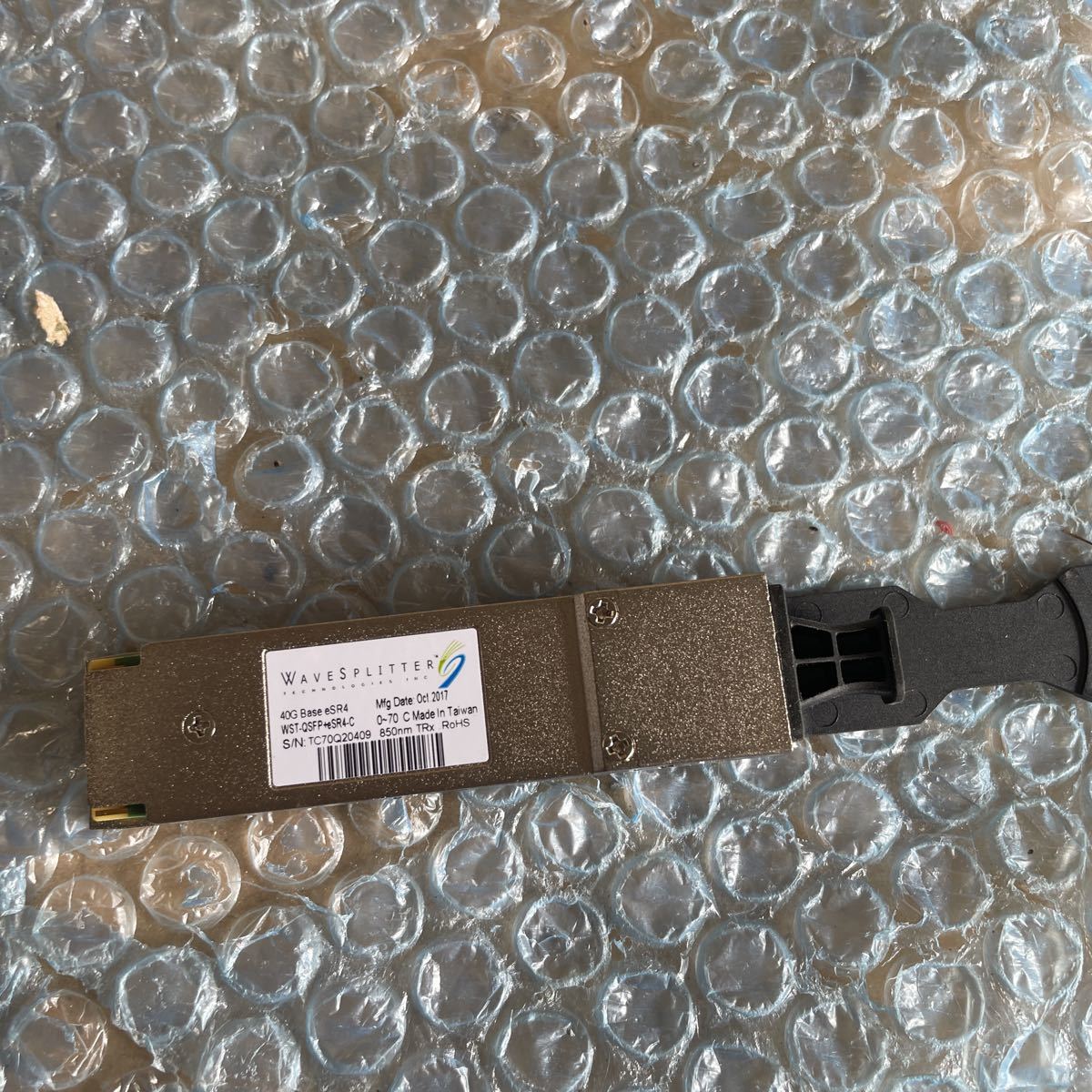 (T-8)複数入札可能WAVESPLITTER 40GBASE-ESR4 WST-QSFP+ESR4-C拍卖