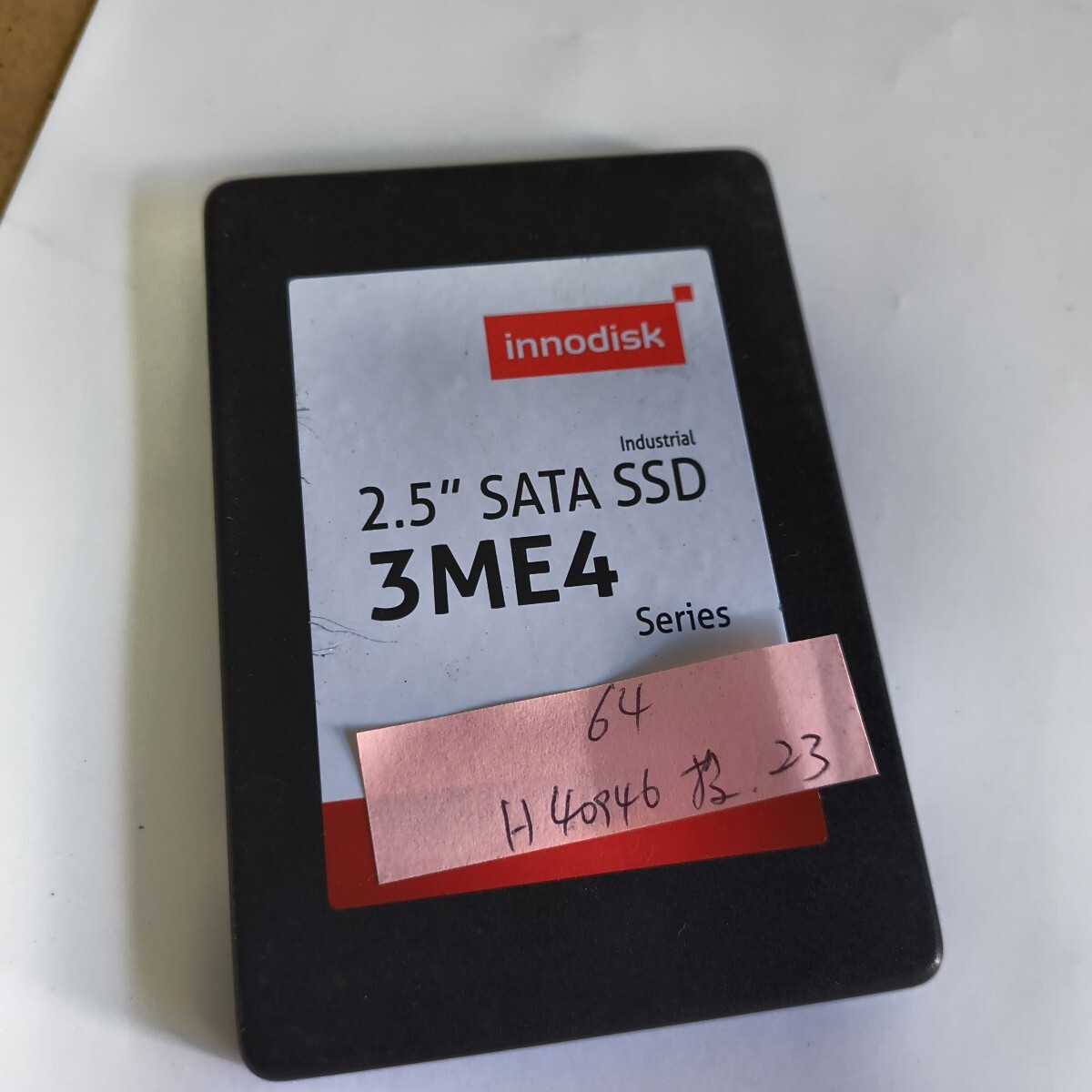使用40946時間innodisk 3me4 Series 2.5インチSSD 64GB SATA 中古動作品拍卖