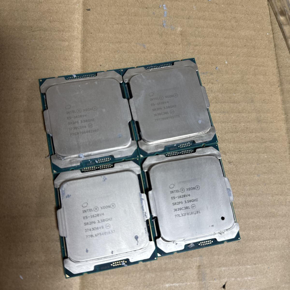 (F04) Intel Xeon E5-1620 v4 3.50GHz 4個セット拍卖