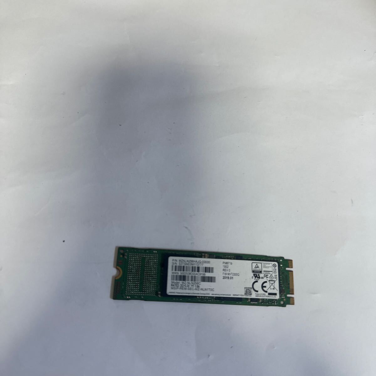 (004)SAMSUNG PM871b M.2 2280 SATA3 256GB『MZ-NLN256C』拍卖
