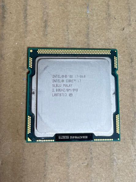 Intel Core i7 860 LGA1156 動作確認済み拍卖