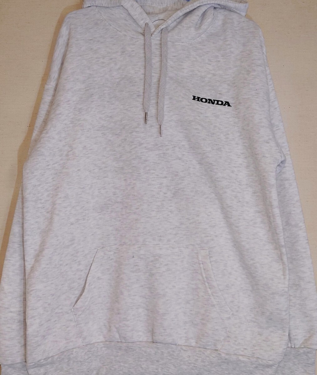 即決 ホンダレーシング メンズ裏起毛プルオーバーパーカー【LL】新品タグ付き HRC Honda Racing Corporation スウェット 2L 拍卖