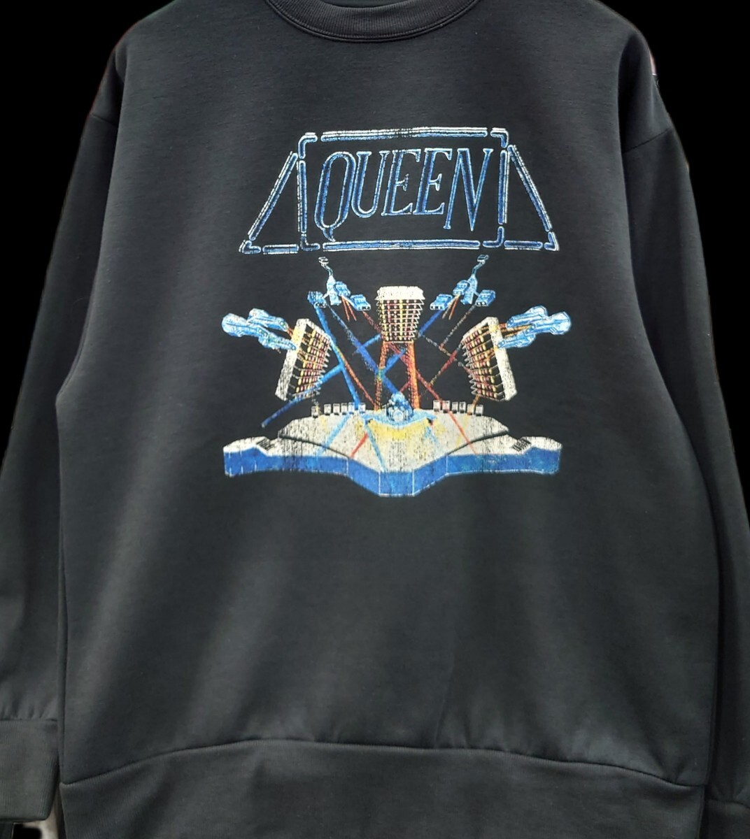 即決 クイーン メンズ ライセンス裏起毛トレーナー【LL】新品タグ付 QUEEN ボヘミアン・ラプソディ フレディ・マーキュリー スウェット 2L拍卖