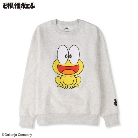 即決 ど根性ガエル ピョン吉 メンズ裏起毛トレーナー【M】新品タグ付き 吉沢やすみ スウェット拍卖