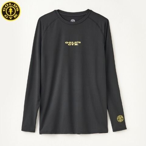 即決 ゴールドジム GOLD’S GYM 長袖インナーシャツ【M】新品タグ付き拍卖