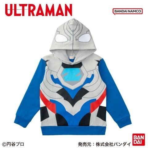 即決 ウルトラマンゼット キッズ裏起毛なりきりパーカー【120】新品タグ付き スウェット拍卖