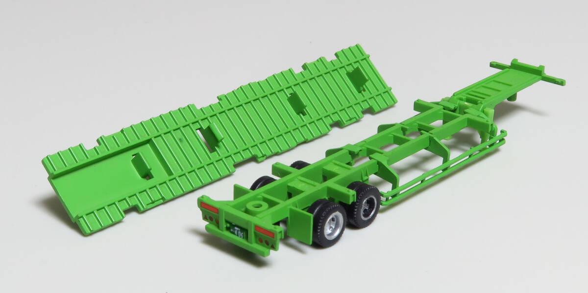 トレーラーコレクション 国際コンテナ輸送 40ftコンテナトレーラー + コンテナアダプター拍卖