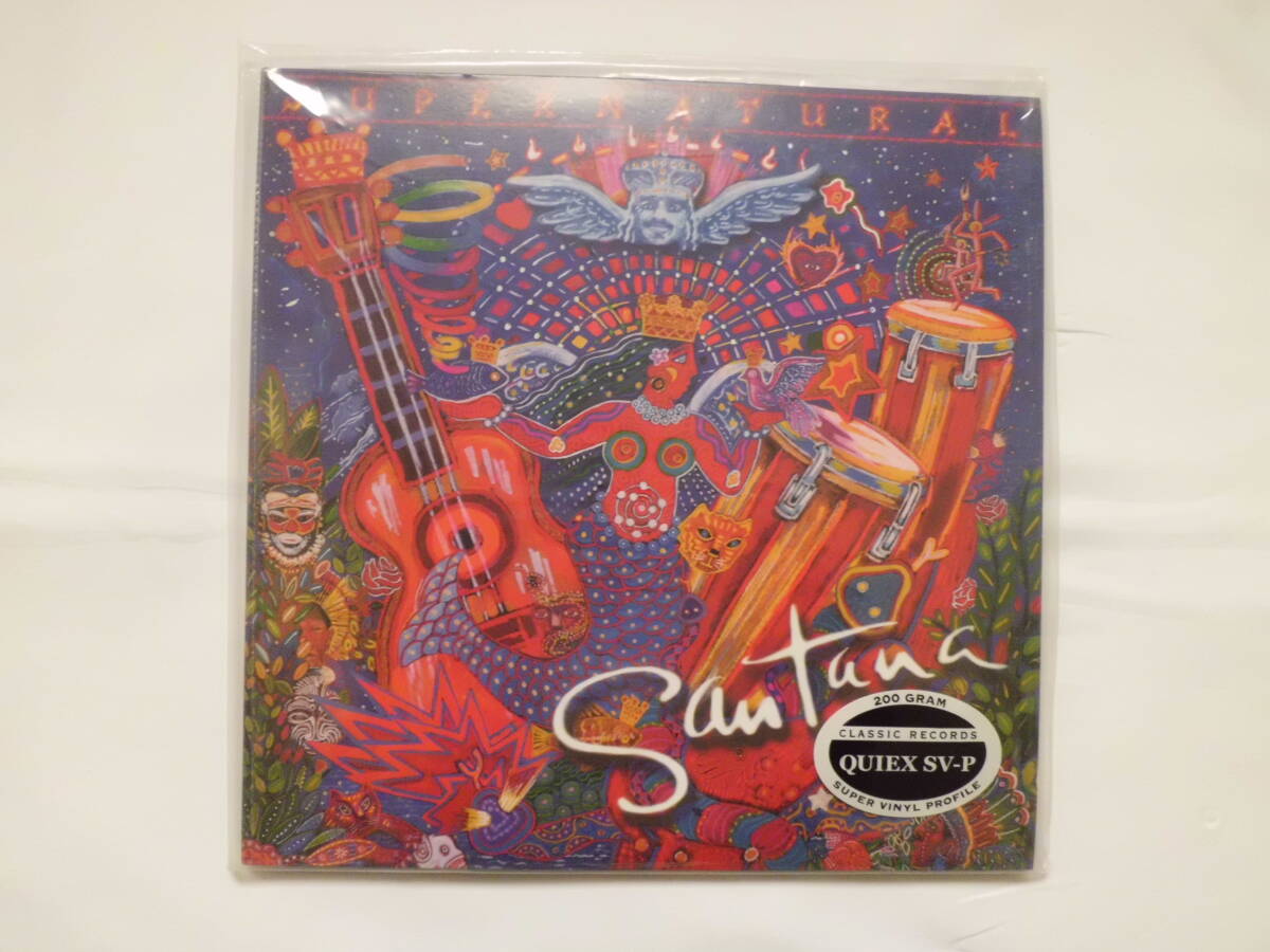 SANTANA SUPERNATURAL 【CLASSIC RECORDS SUPER VINYL 高音質重量盤】 200g 未開封拍卖