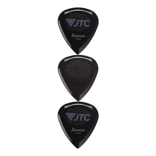 3枚セット Ibanez JTC1R-ONX ×3 新素材 Tritan 高耐摩耗性 ギター ピック 2.5mm 小型ティアドロップ ラバーグリップ(滑り止め)付拍卖
