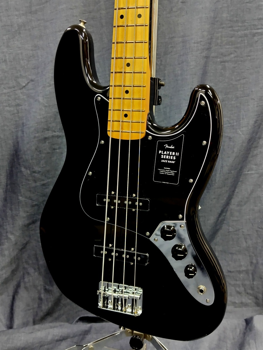 Fender Player II Jazz Bass MN Black フェンダー ジャズベース拍卖