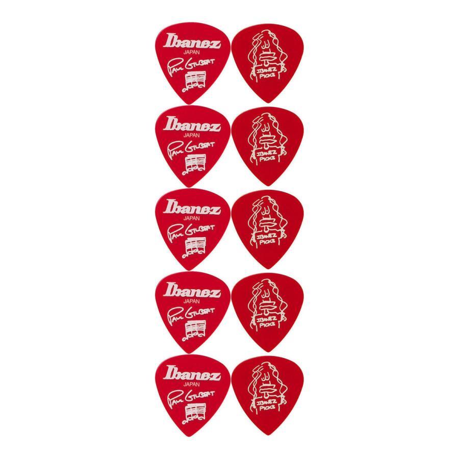 10枚セット Ibanez 1000PG-CA1.0mm ショート ティアドロップ PVC Paul Gilbert ポール ギルバート シグネチャー ピック アイバニーズ拍卖