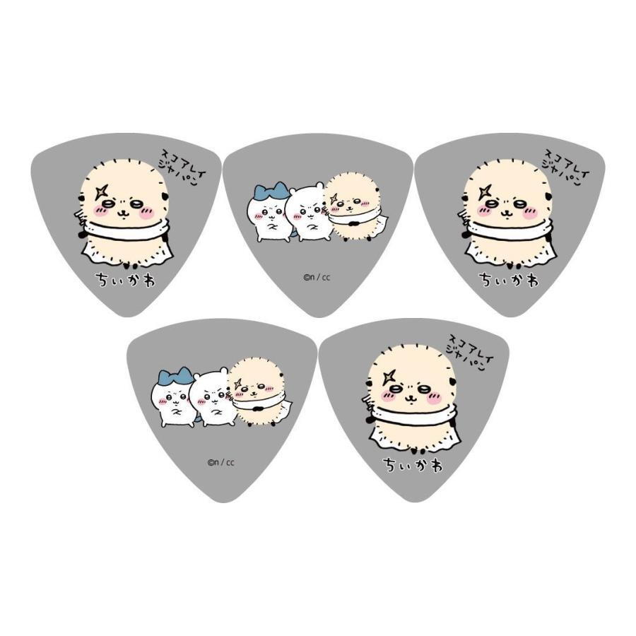 ちいかわ ピック Scorelay Japan SC-CKGY2/5枚セット 第2弾 グレー/ラッコ拍卖