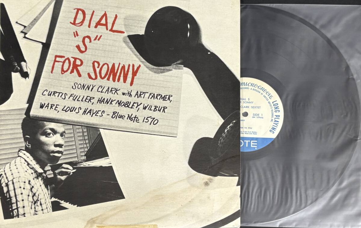 【ジャンク USモノラル LP】Sonny Clark / Dial "S" For Sonny Blue Note BLP 1570 1104*a ジャズ拍卖