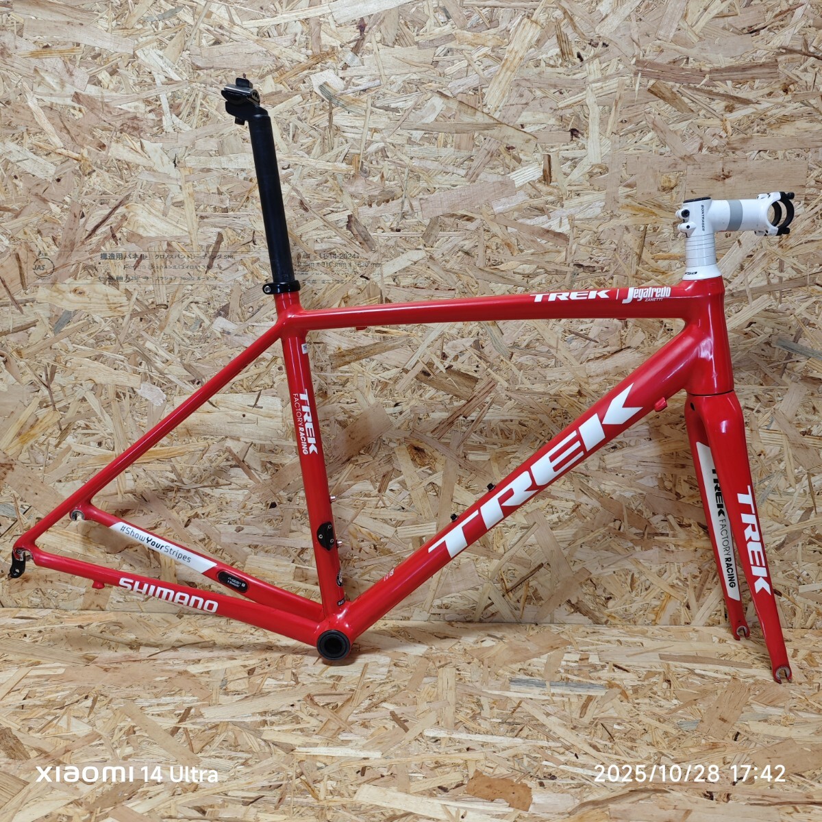 TREK EMONDA ALR5 Segafredo ZANETTIトレック エモンダ セガフレードザネッティカラー フレームセット ロードバイク 52サイズ拍卖