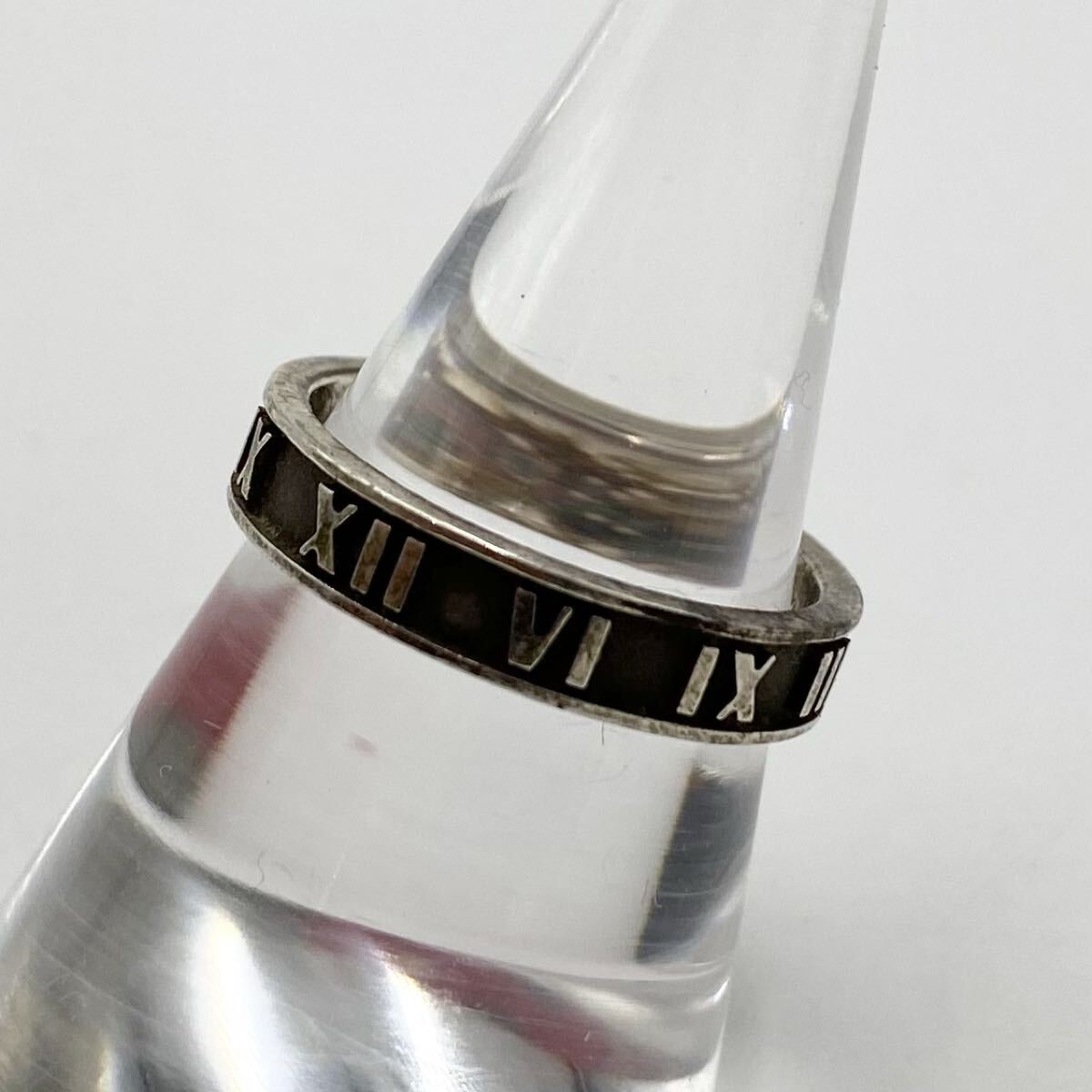 Tiffany & Co./ティファニー アトラス シルバーリング Ag925 内径17.3mm(14号)S-8797拍卖