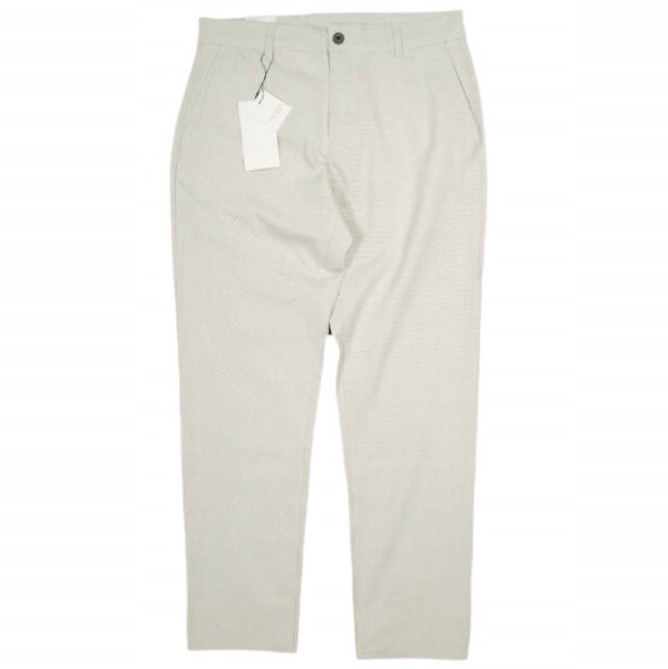 新品 ZARA ザラ THE MELANGE PANT スリムストレッチテーパードパンツ 6861/651/752 40 アイボリー ボトムス g24028拍卖