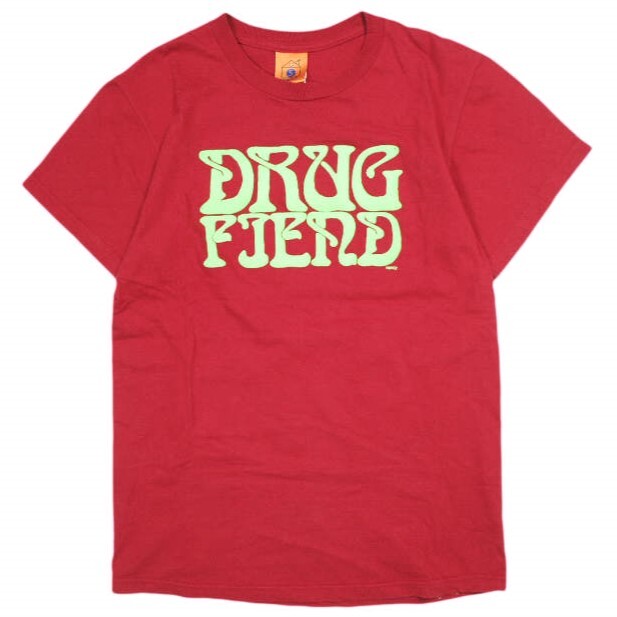 nancy ナンシー 24SS イギリス製 DIARY TEE NA064 発砲プリントTシャツ S RED 半袖 トップス g24118拍卖