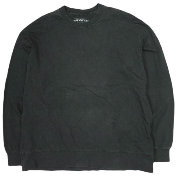 HEAVYWEIGHT COLLECTIONS x BEAMS 別注 アメリカ製 Solid Rib Long Sleeve Tee ソリッドリブロングスリーブTシャツ S BLACK g23768拍卖