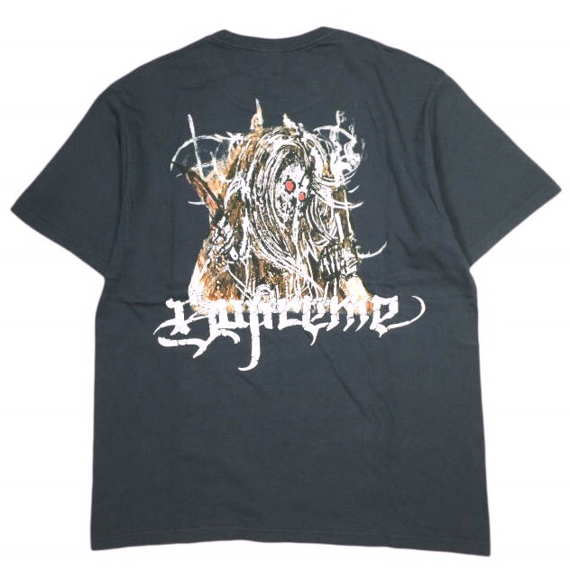 SUPREME シュプリーム 24AW Satan Tee サタンTシャツ M NAVY 半袖 トップス g24011拍卖