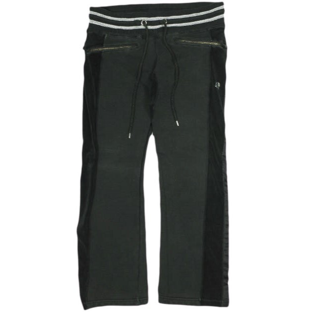 FranCisT_MOR.K.S. フランシストモークス 日本製 ハイビスカル サイドラインスウェットパンツ MR9512 3 BLACK ラメライン ボトムス g23304拍卖