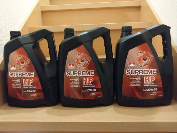 ペトロカナダ シュプリーム SUPREME HP SQ 20W-50 5L 3缶セット拍卖