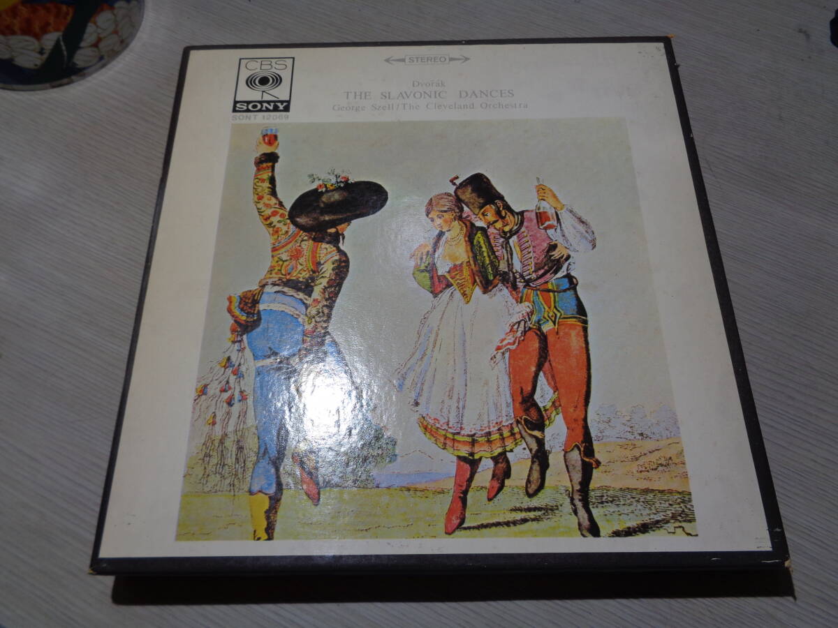 ジョージ・セル,GEORGE SZELL,THE CLEVELAND ORCHESTRA/DVORAK:THE SLAVONIC DANCES(COMPLETE)(CBS/SONY:SONT 12069 REEL-TO-REEL TAPE拍卖