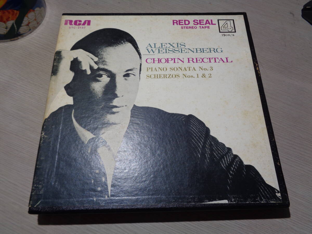 ワイセンベルク・ショパン・リサイタル,ALEXIS WEISSENBERG CHOPIN RECITAL;PIANO SONTA,SCHERZOS(RCA:STC-2137 REEL-TO-REEL TAPE拍卖