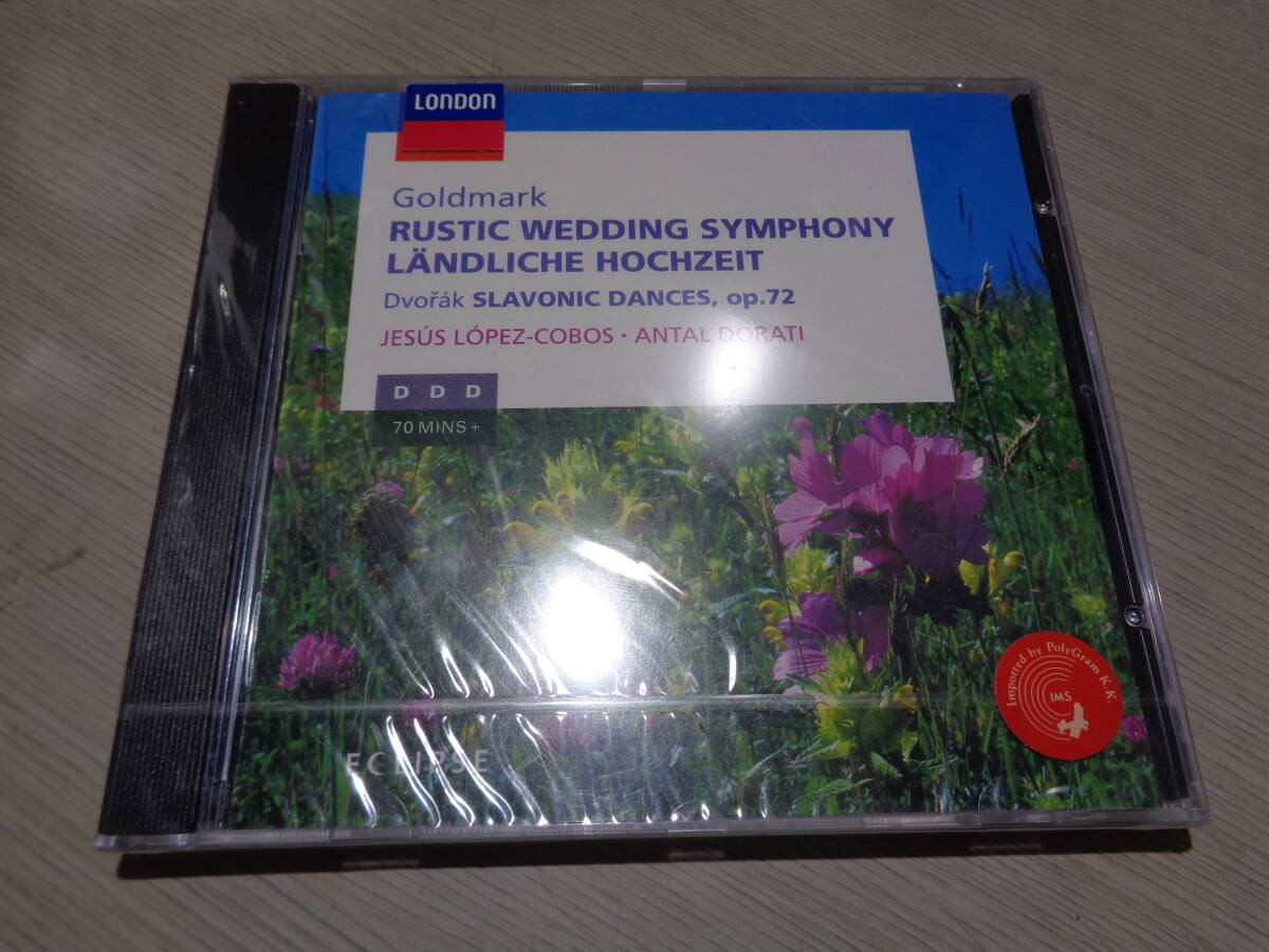 未開封/JESUS LOPEZ-COBOS,L.A. PHILHARMONIC・ANTAL DORATI,ROYAL PHILHARMONIC/KARL GOLDMARK(DECCA:448 991-2 STILL-SEALED CD拍卖