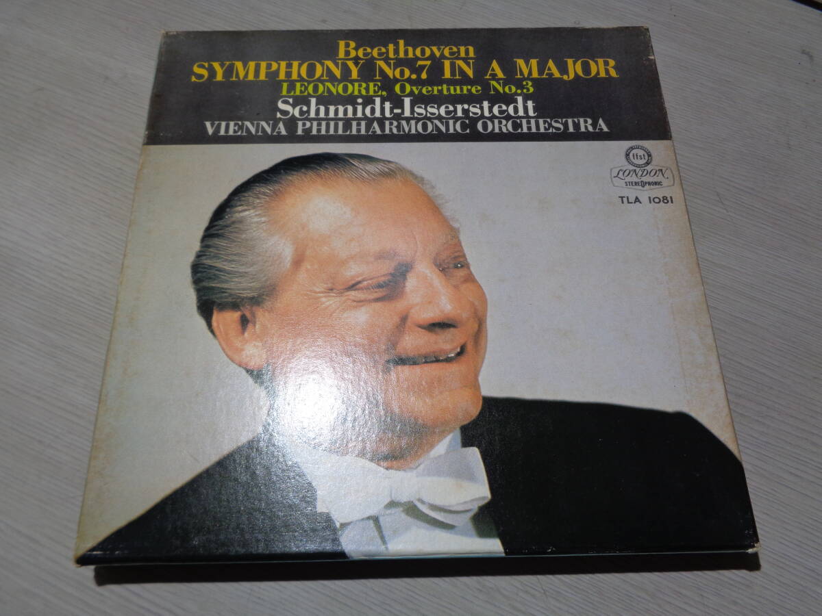 イッセルシュテット指揮ウィーン・フィル/ベートーヴェン:交響曲第7番,レオノーレ序曲第3番(KING/LONDON:TLA 1081 REEL-TO-REEL TAPE拍卖