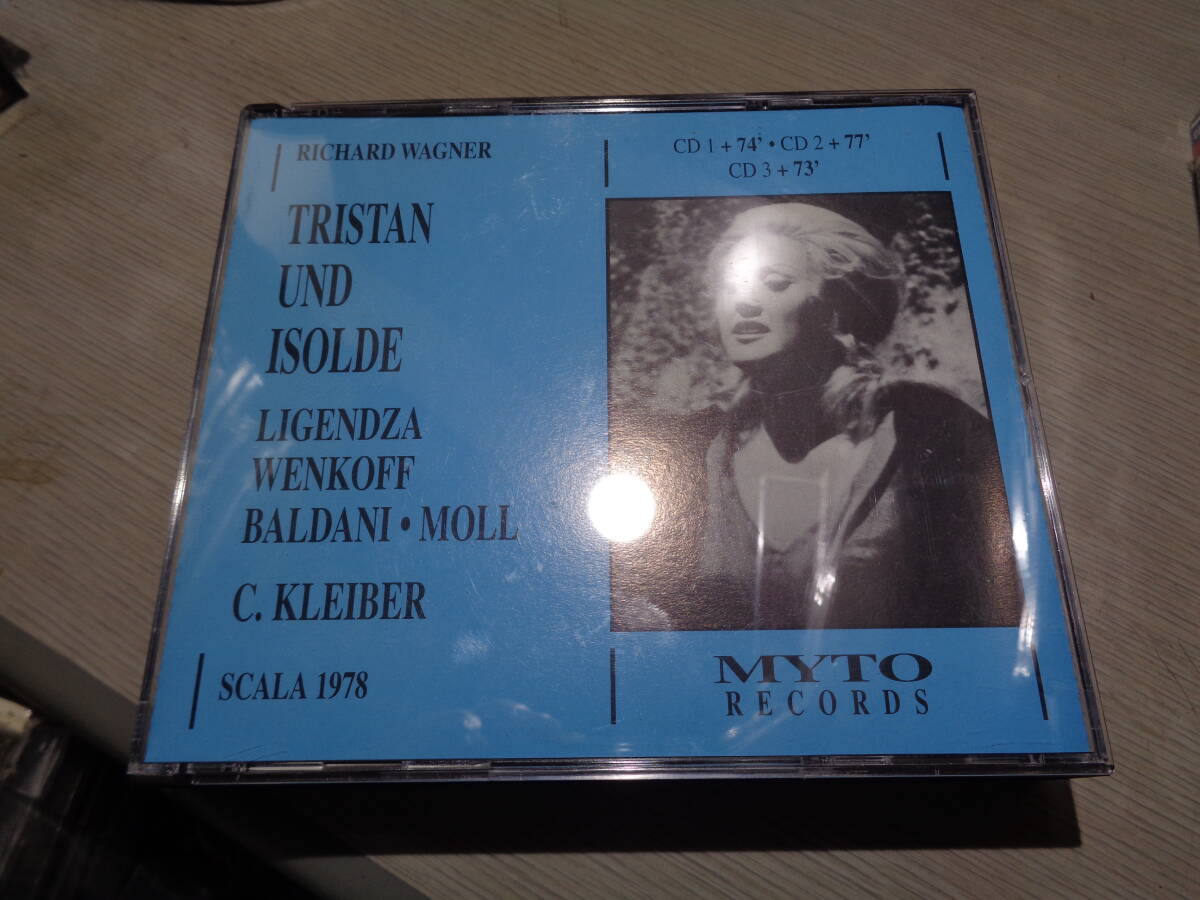 カルロス・クライバー,CARLOS KLEIBER,TEATRO ALLA SCALA 12.4.1978, MILANO/WAGNER:TRISTAN UND ISOLDE(MYTO:3 MCD 993.208 3CD BOX SET拍卖
