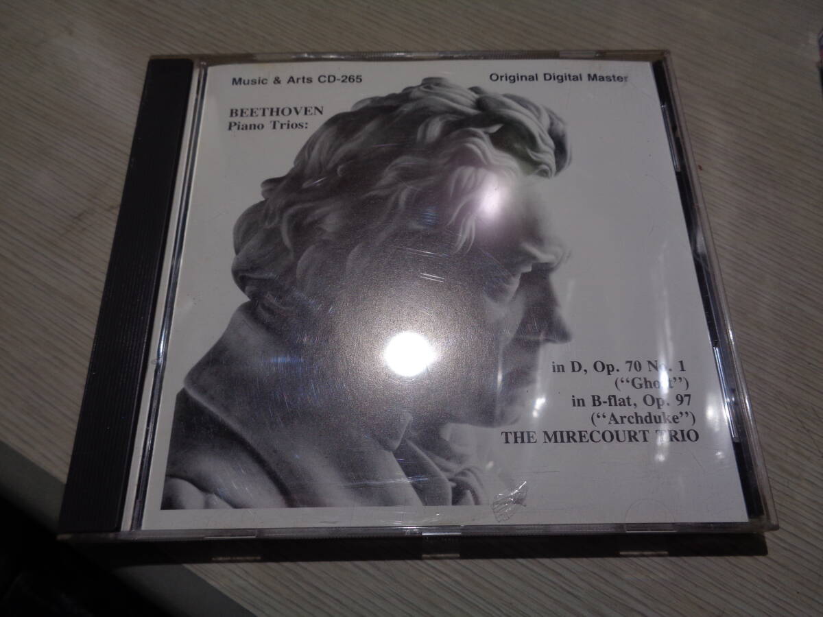 KENNETH GOLDSMITH,TERRY KING & JOHN JENSEN = THE MIRECOURT TRIO/BEETHOVEN:GHOST & ARCHDUKE(DENON JAPAN PRESSED/MUSIC & ARTS:CD-265拍卖