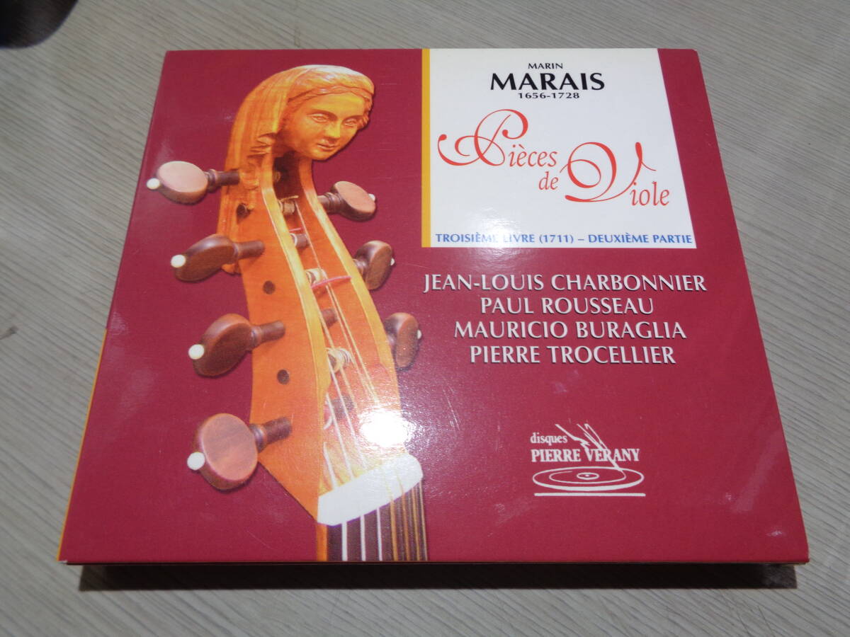 CHARBONNIER,ROUSSEAU,BURAGLIA,TROCELLIER/MARIN MARAIS:TROISIEME LIVRE,DEUXIEME PARTIE(PIERRE VERANY:PV706011/12 2CDs拍卖